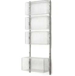 Wandhakenschiene zu Regalsystem Inox