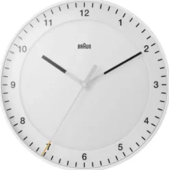 Wanduhr Braun