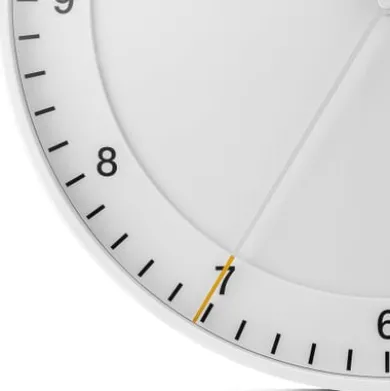 Wanduhr Braun